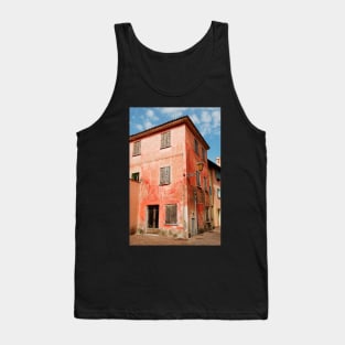 Derelict Red Building in Caorle Tank Top